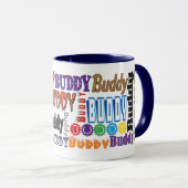 Buddy Coffee Mok (Voorkant rechts)