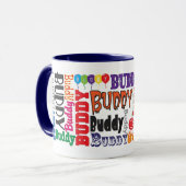 Buddy Coffee Mok (Voorkant links)