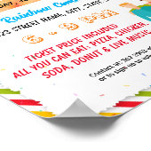 Buddy dag event flyer poster sjabloon (Hoek)