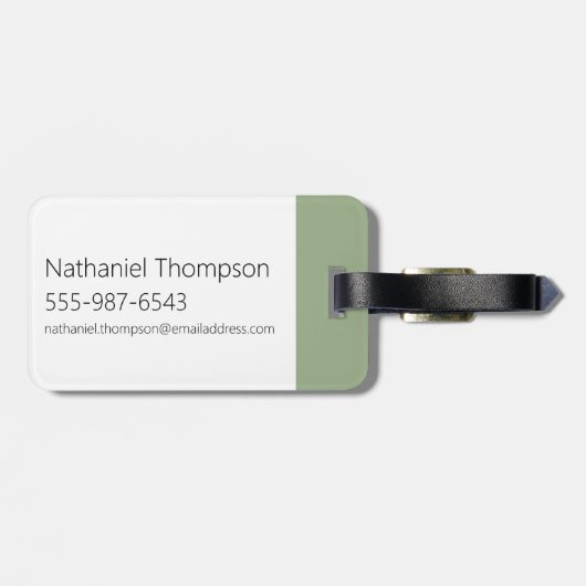 Buddy de Elf geloof ik Bagagelabel (Achterkant horizontaal)