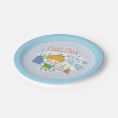 Buddy de Elf Kerstmis met al mijn vrienden Papieren Bordje (Gekanteld)