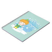 Buddy de Elf Sneeuwballengevecht! Notitieboek (Linkerzijde)