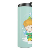 Buddy de Elf Sneeuwballengevecht! Thermosbeker (Gedraaid links)