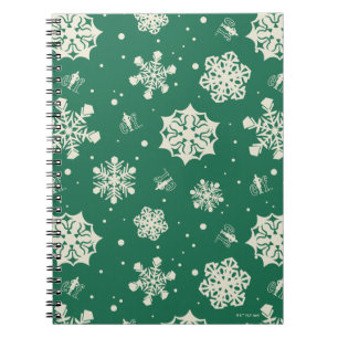 Buddy de Elf Sneeuwvlok Patroon Notitieboek