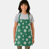 Buddy de Elf Sneeuwvlok Patroon Schort (Insitu)