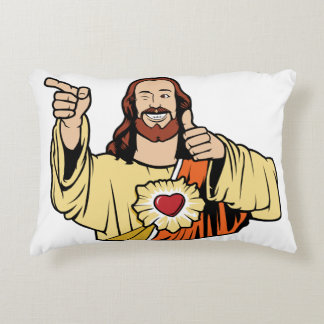 Buddy Jesus Pillow Accent Kussen