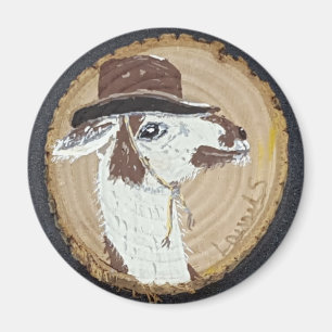 Buddy Llama No Drama Magnet Magneet