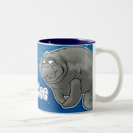 Buddy Manatee Coffee Mok (Rechts)