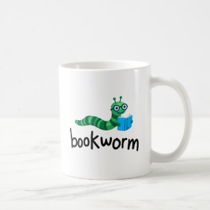 Buddy Schattigee boekenwurm lezen met boek Koffiemok