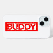 Buddy Stamp Case-Mate iPhone Case (Achterkant (horizontaal))
