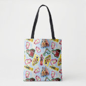 Buddy the Elf and Santa North Pole Pattern Draagtas (Voorkant)