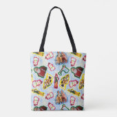 Buddy the Elf and Santa North Pole Pattern Draagtas (Achterkant)