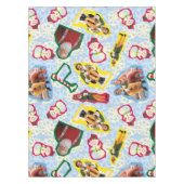 Buddy the Elf and Santa North Pole Pattern Tafelkleed (Voorkant)