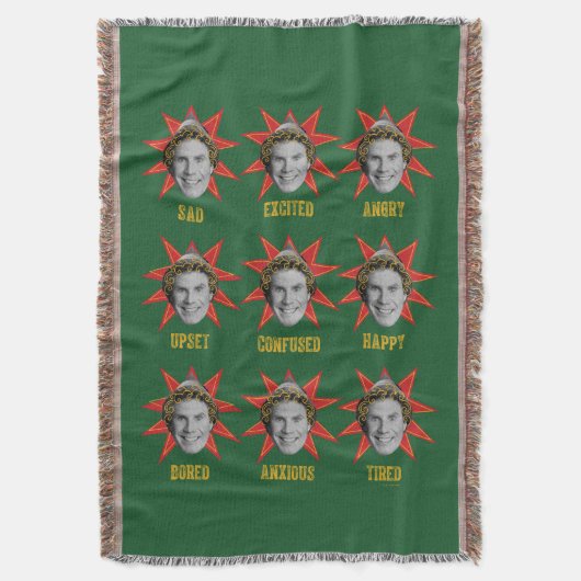 Buddy the Elf | Bewerken Deken (Voorkant Verticaal)