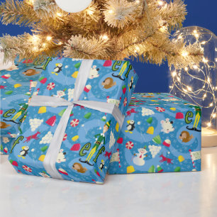 Buddy the Elf Cartoon Pattern Cadeaupapier