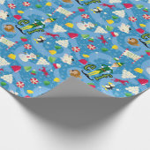 Buddy the Elf Cartoon Pattern Cadeaupapier (Hoek)