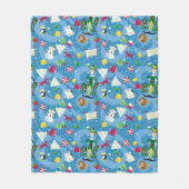 Buddy the Elf Cartoon Pattern Fleece Deken (Voorkant)