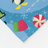 Buddy the Elf Cartoon Pattern Fleece Deken (Hoek)