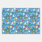 Buddy the Elf Cartoon Pattern Inpakpapier Vel (Voorkant 3)