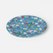 Buddy the Elf Cartoon Pattern Papieren Bordje (Gekanteld)