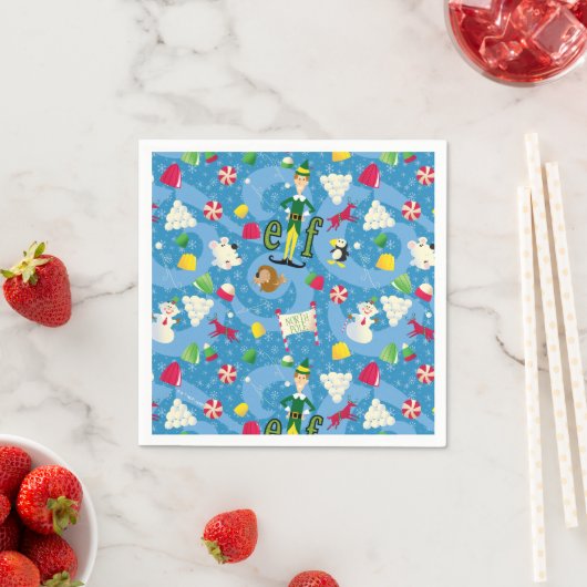 Buddy the Elf Cartoon Pattern Servet (Insitu)
