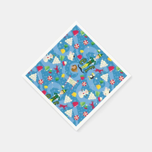 Buddy the Elf Cartoon Pattern Servet (Hoek)