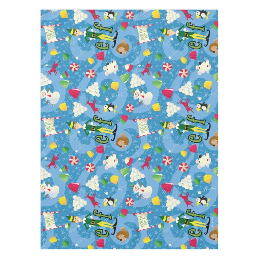 Buddy the Elf Cartoon Pattern Tafelkleed (Voorkant)