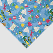 Buddy the Elf Cartoon Pattern Tissuepapier (Detail)