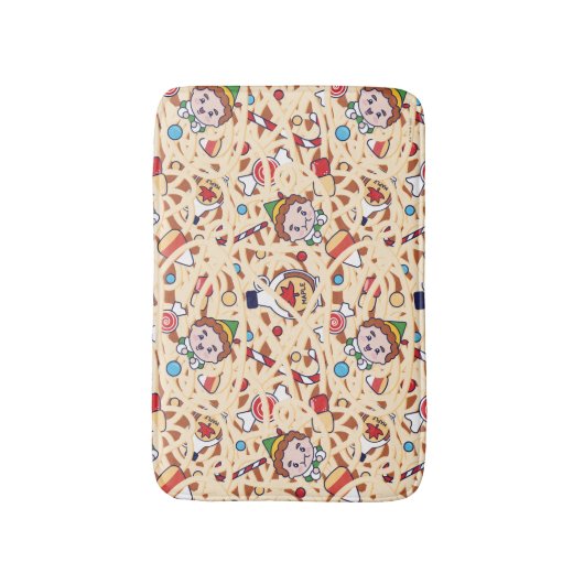 Buddy the Elf | Christmas Cheer Pattern Badmat (Voorkant Verticaal)