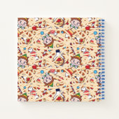 Buddy the Elf | Christmas Cheer Pattern Notitieboek (Achterkant)