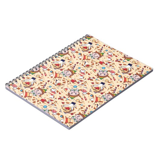 Buddy the Elf | Christmas Cheer Pattern Notitieboek (Linkerzijde)