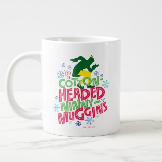 Buddy the Elf | Cotton Headed Ninny-Muggins Extra Grote Beker (Links)