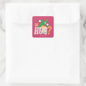 Buddy the Elf Does Someone Need a Hug Vierkante Sticker (Tas)