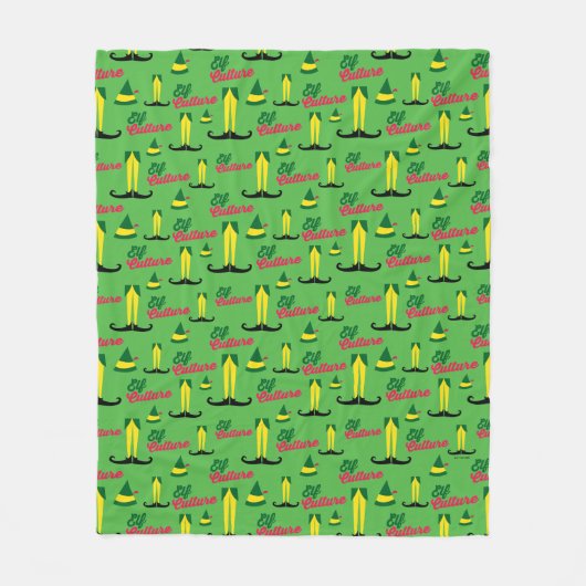 Buddy the Elf | Elf Culture Pattern Fleece Deken (Voorkant)