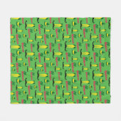 Buddy the Elf | Elf Culture Pattern Fleece Deken (Voorkant (Horizontaal))