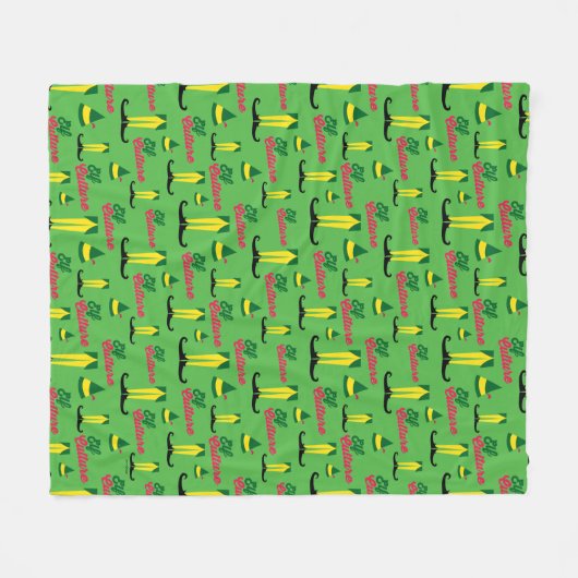 Buddy the Elf | Elf Culture Pattern Fleece Deken (Voorkant (Horizontaal))