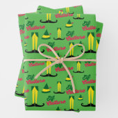 Buddy the Elf | Elf Culture Pattern Inpakpapier Vel (In situ)