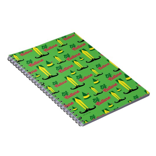 Buddy the Elf | Elf Culture Pattern Notitieboek (Rechterzijde)