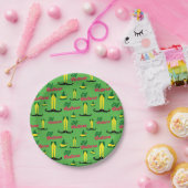 Buddy the Elf | Elf Culture Pattern Papieren Bordje (Feest)