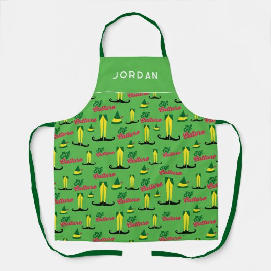 Buddy the Elf | Elf Culture Pattern Schort (Voorkant)