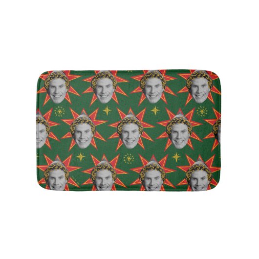 Buddy the Elf Emoties Pattern Badmat (Voorkant)