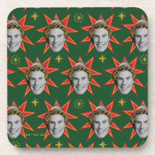 Buddy the Elf Emoties Pattern Bier Onderzetter