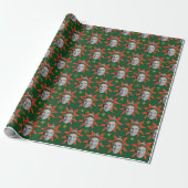 Buddy the Elf Emoties Pattern Cadeaupapier (Uitgerold)