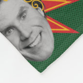 Buddy the Elf Emoties Pattern Fleece Deken (Hoek)