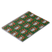 Buddy the Elf Emoties Pattern Notitieboek (Linkerzijde)