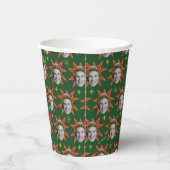 Buddy the Elf Emoties Pattern Papieren Bekers (Rechts)