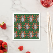 Buddy the Elf Emoties Pattern Servet (Insitu)