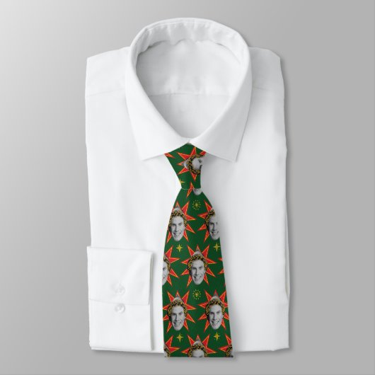 Buddy the Elf Emoties Pattern Stropdas (Gebonden)