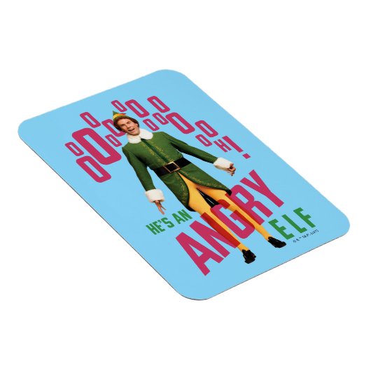 Buddy the Elf | He's an Angry Elf Magneet (Rechterzijde)