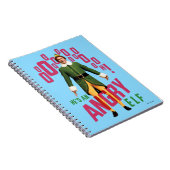 Buddy the Elf | He's an Angry Elf Notitieboek (Rechterzijde)